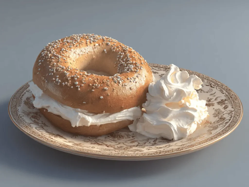 Perfect Bagel and Cream Cheese