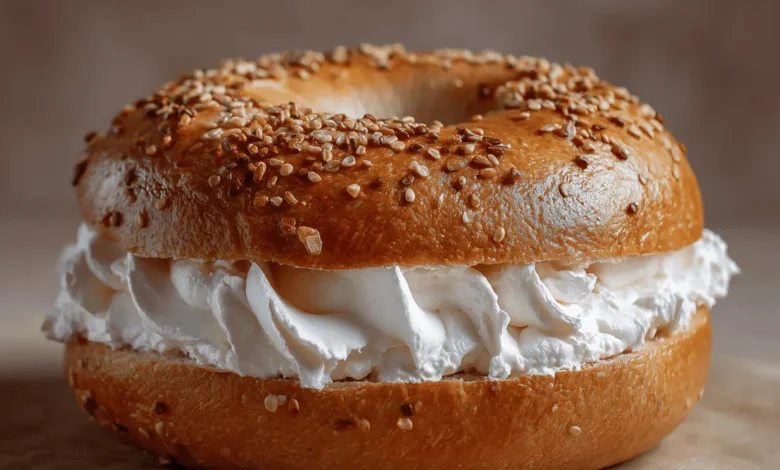 Perfect Bagel and Cream Cheese
