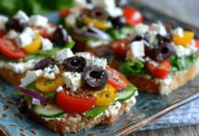 Greek-Style_Open-Faced_Salad_Sandwiches