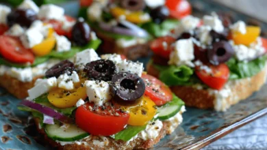 Greek-Style_Open-Faced_Salad_Sandwiches